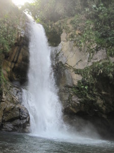 Waterfall, Mulaba River, Parque Nacional Santa Fe