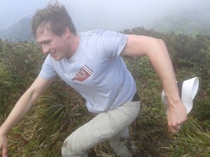 Arriving to the Peak of Cerro Mariposa