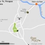Map to Charco Pato, Santa Fe, Veraguas